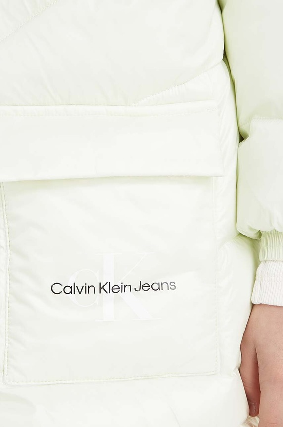 Dječja jakna Calvin Klein Jeans IG0IG02238.9BYX zelena