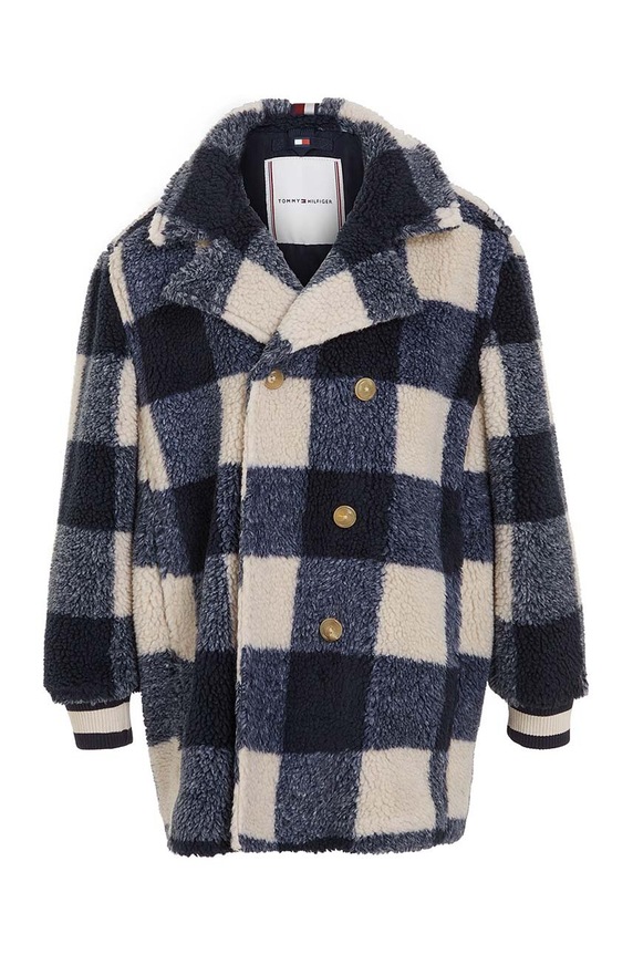 Tommy Hilfiger kurtka dziecięca KG0KG07553.74.122.9BYX granatowy AW23