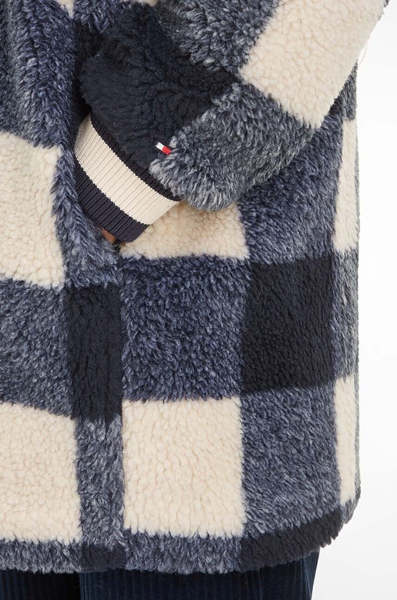 Tommy Hilfiger kurtka dziecięca KG0KG07553.74.122.9BYX granatowy