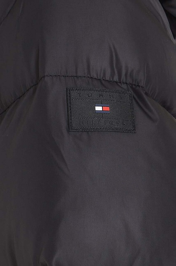 Tommy Hilfiger kurtka puchowa dziecięca czarny KG0KG07805.128.176.9BYX