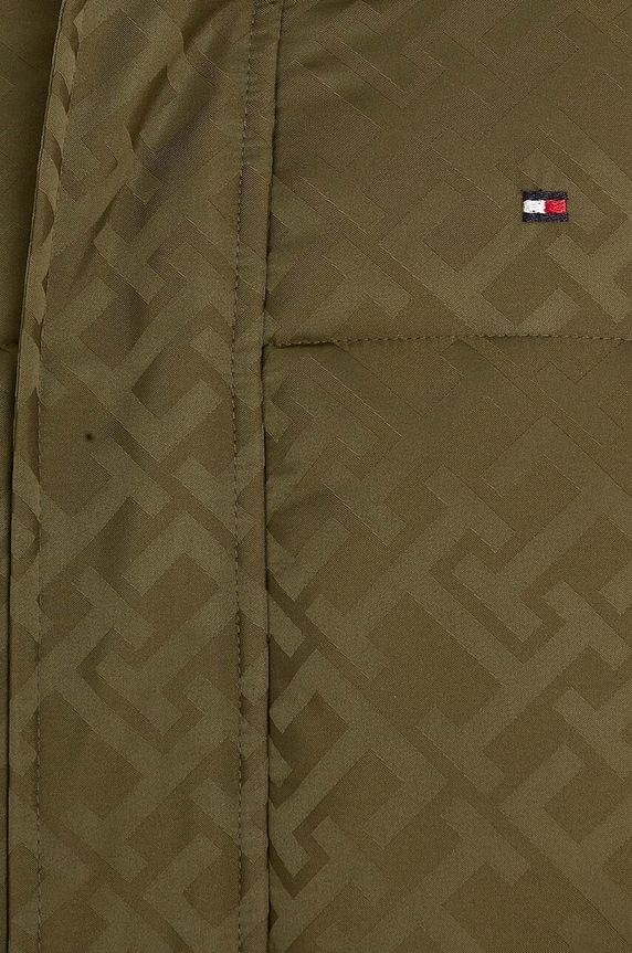 Παιδικό μπουφάν Tommy Hilfiger πράσινο KS0KS00524.9BYX