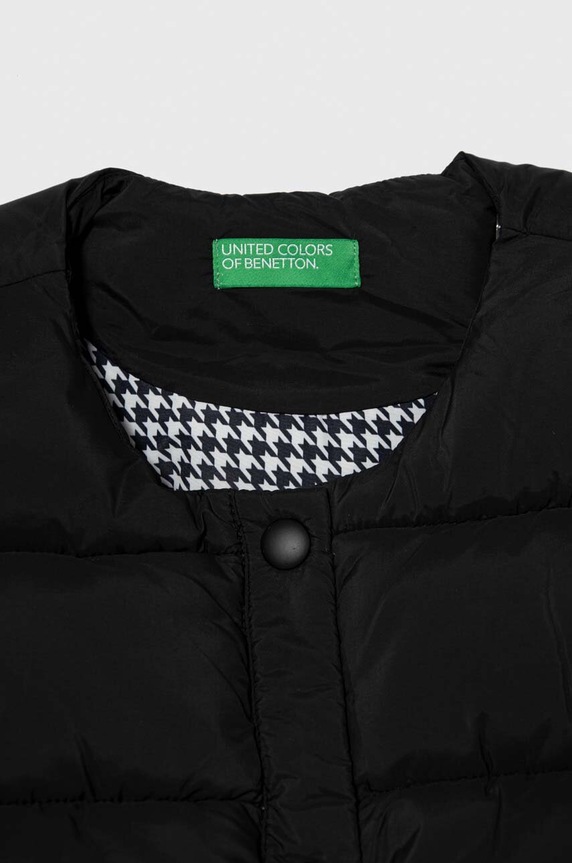 Dziewczynka United Colors of Benetton bezrękawnik dziecięcy 2TPXCJ00H.G.SEASONAL czarny