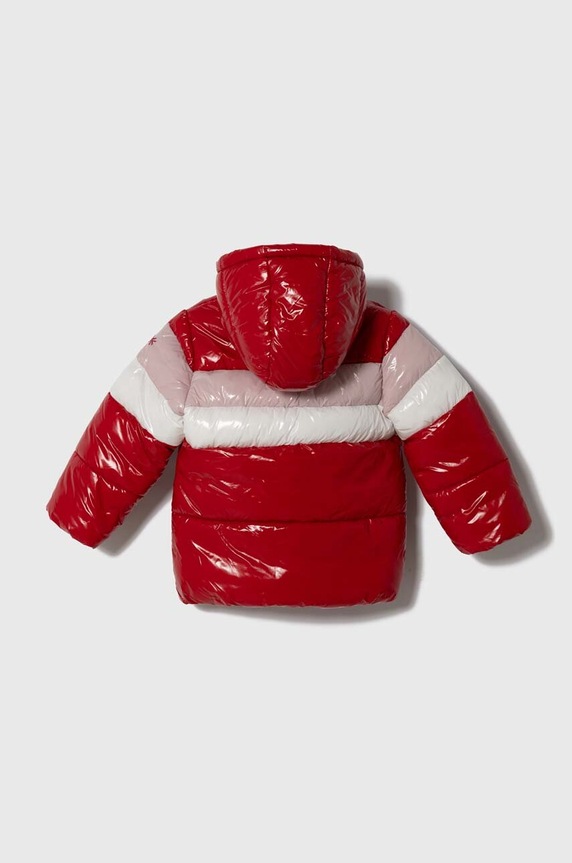 Детско яке United Colors of Benetton 2O3AGN01P.P.SEASONAL червен AW23