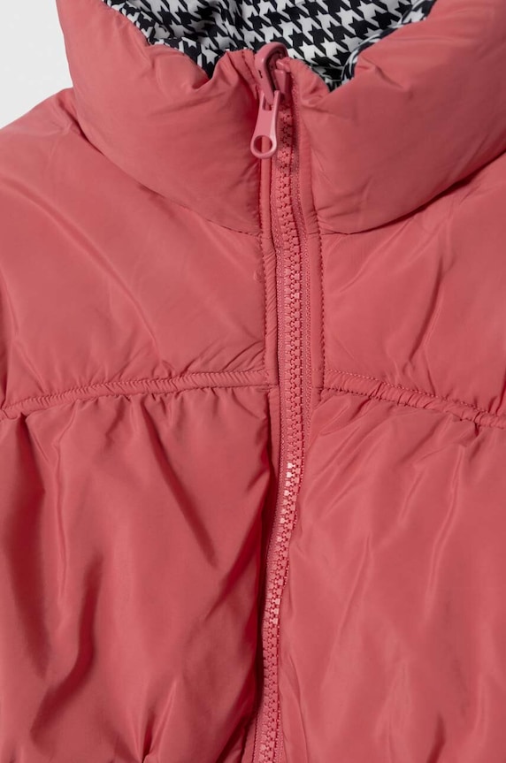 United Colors of Benetton kurtka dwustronna dziecięca różowy 2TPXCN02S.G.SEASONAL