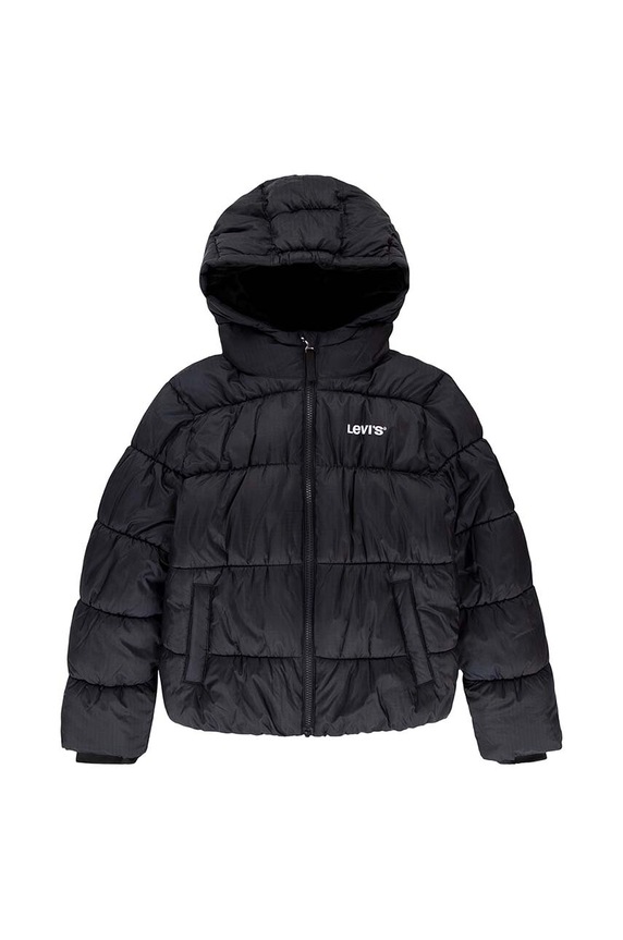 Levi's geaca copii cu captuseala negru 4EH930