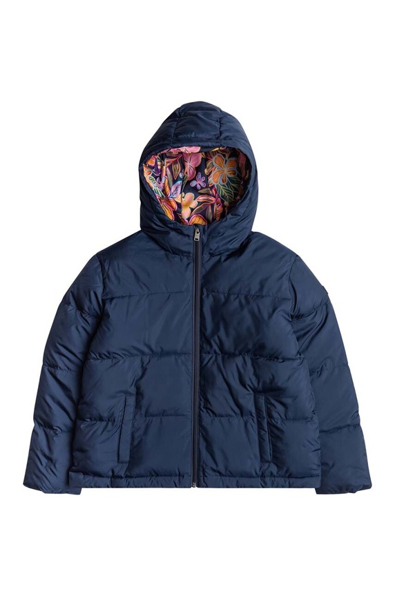 Roxy kurtka dziecięca START ME UP JCKT pozostałe granatowy ERGJK03118