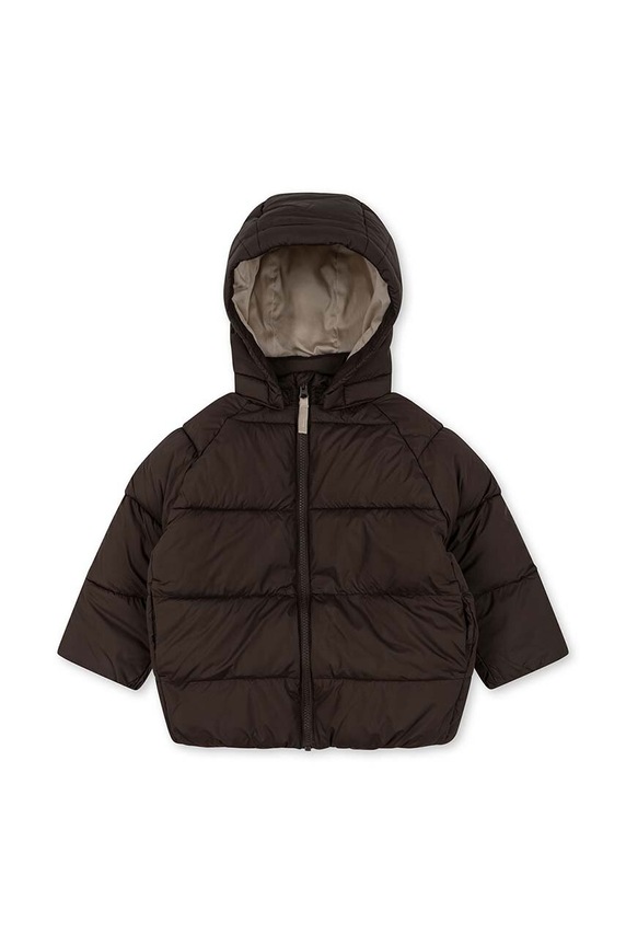 Dětská bunda Konges Sløjd KS5452 hnědá AW23