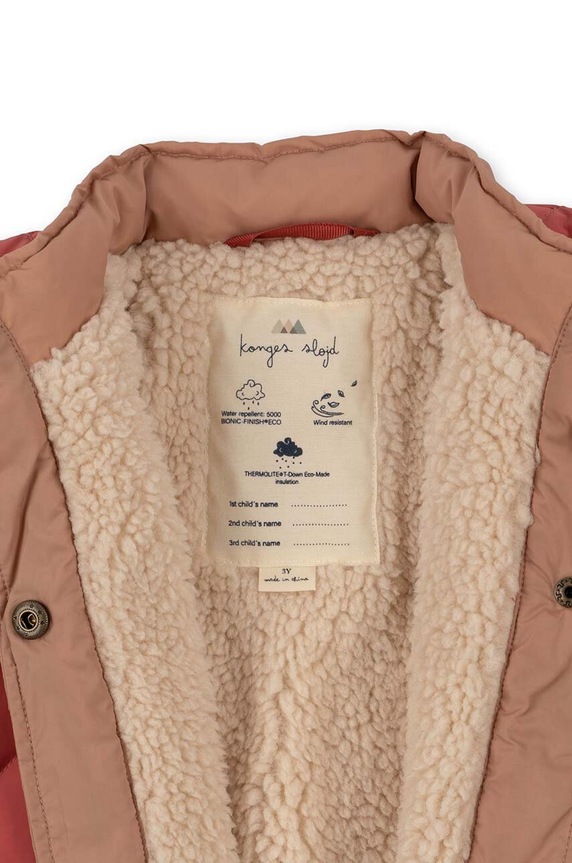 Konges Sløjd kurtka dziecięca czerwony KS5466