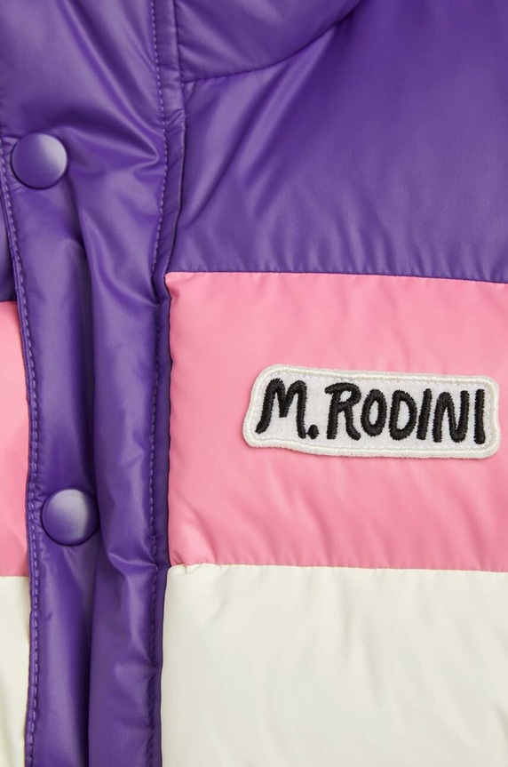 Mini Rodini kurtka dziecięca 2371010345 fioletowy