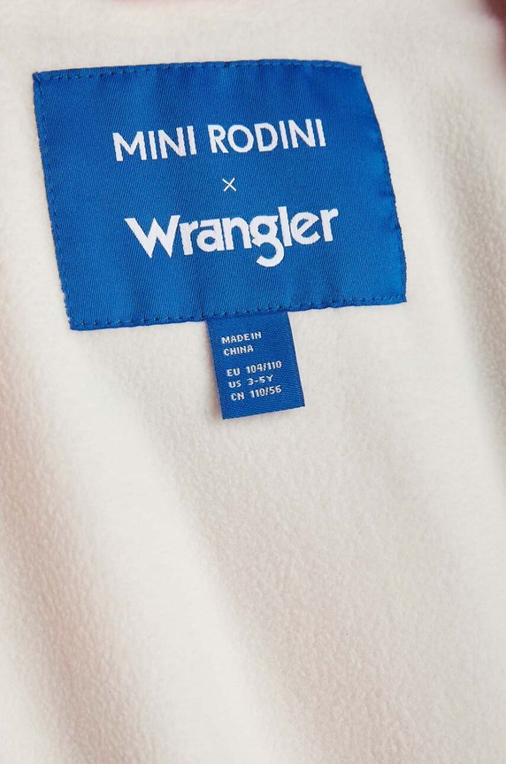 Mini Rodini kurtka dziecięca Mini Rodini x Wrangler 2381010228