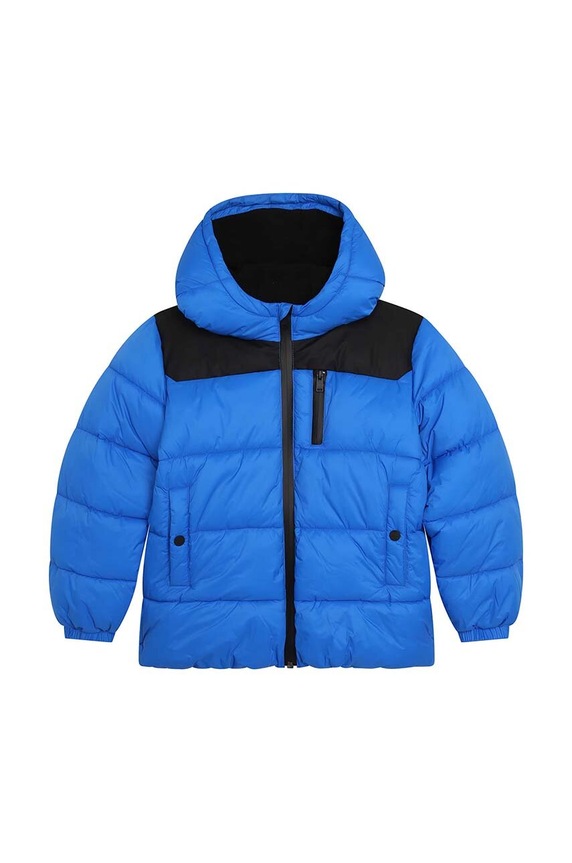 Dětská bunda BOSS J26521.162.174 námořnická modř AW23