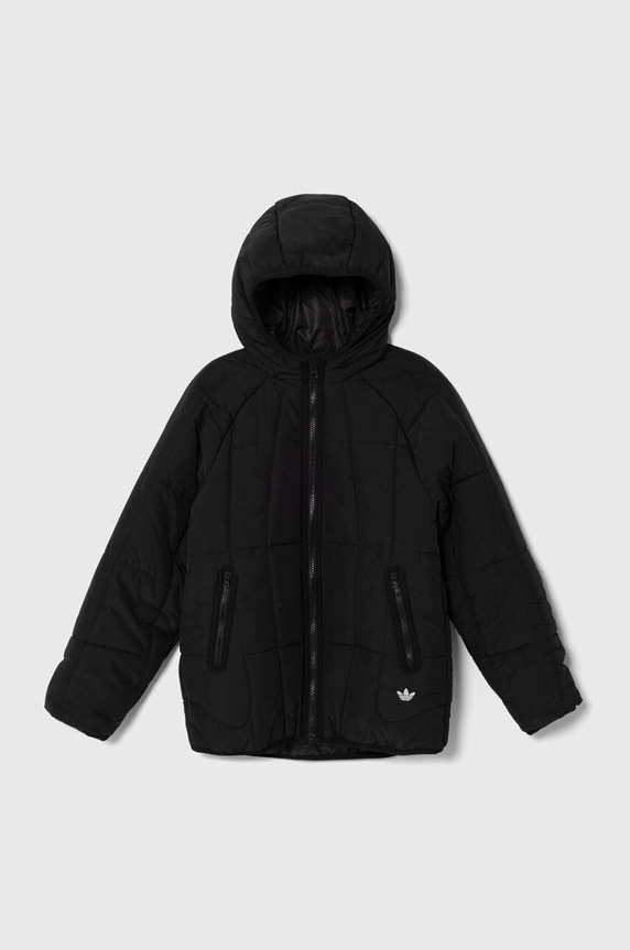 adidas Originals kurtka dziecięca pozostałe czarny IL5005