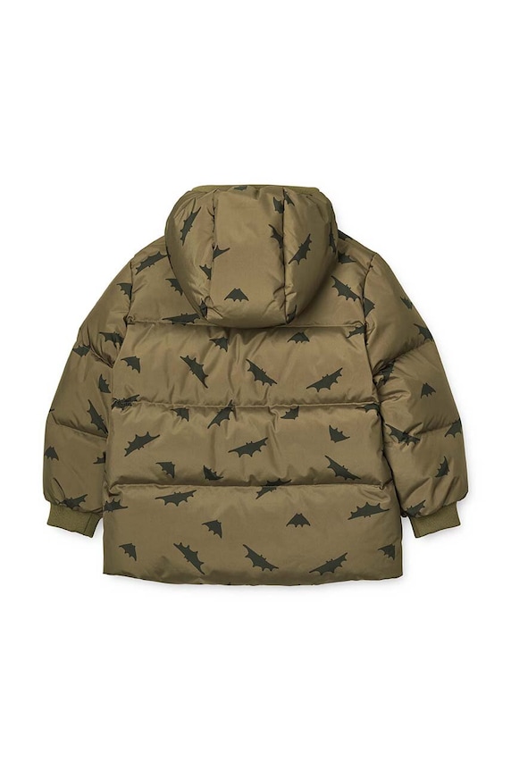 Dětská bunda Liewood LW14315 zelená AW24