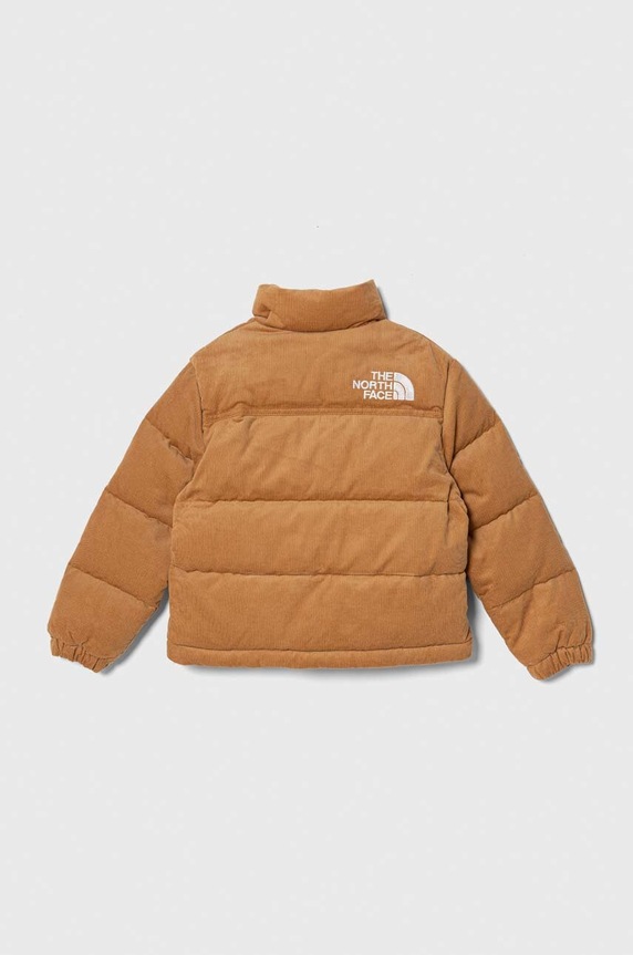 The North Face geaca de puf pentru copii 1996 RETRO NUPTSE JACKET NF0A82UD maro AW23