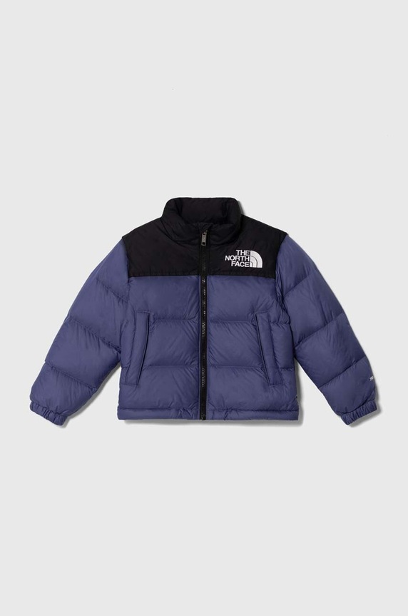 The North Face geaca de puf pentru copii 1996 RETRO NUPTSE JACKET cu captuseala albastru NF0A82UD