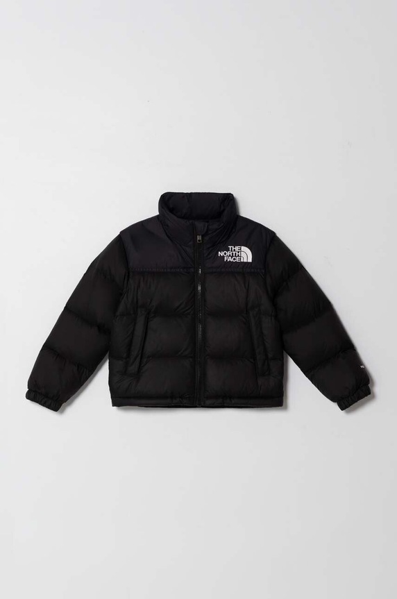The North Face kurtka puchowa dziecięca 1996 RETRO NUPTSE JACKET bez kaptura czarny NF0A82UD