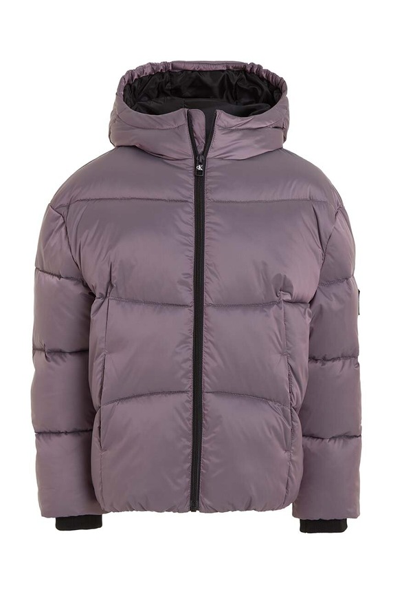 Calvin Klein Jeans kurtka dziecięca IB0IB01818.9BYX szary AW23