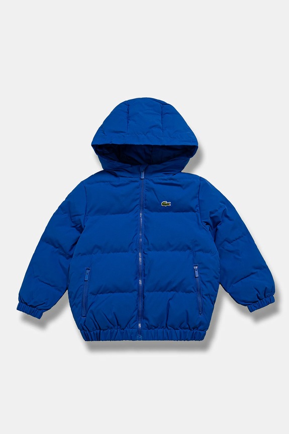 Lacoste geaca copii cu captuseala albastru BJ1128