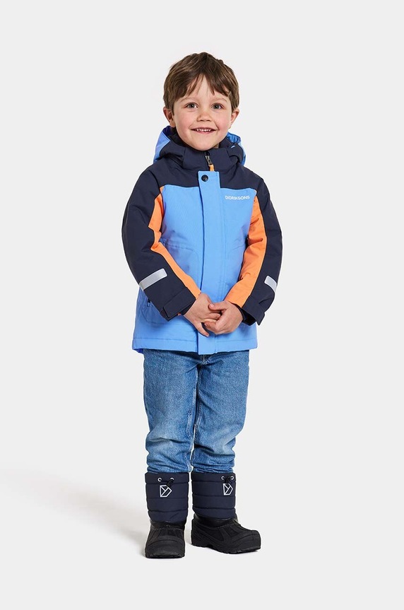 Dětská zimní bunda Didriksons NEPTUN KIDS JKT modrá 504900