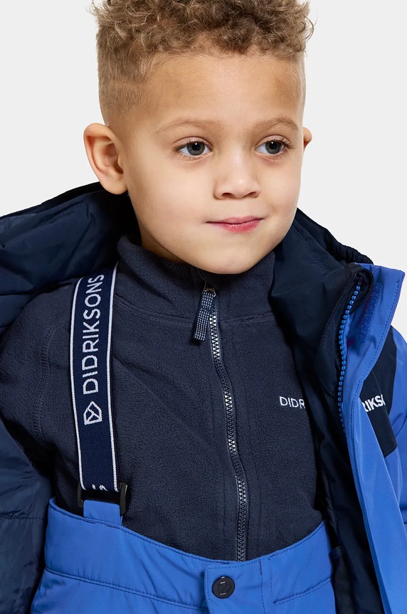 Detský zimný overal Didriksons SKARE KIDS SET 504342 modrá