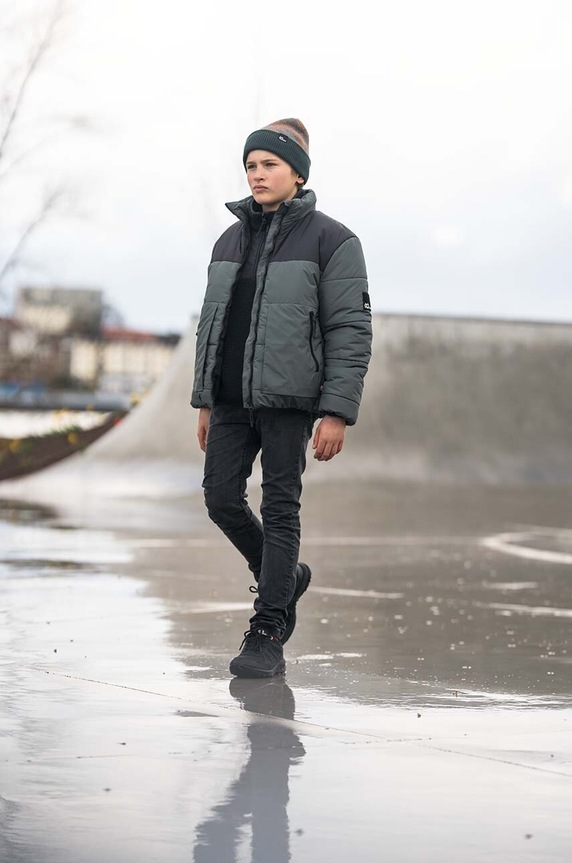 Детско яке Jack Wolfskin TEEN INS зелен 1610191