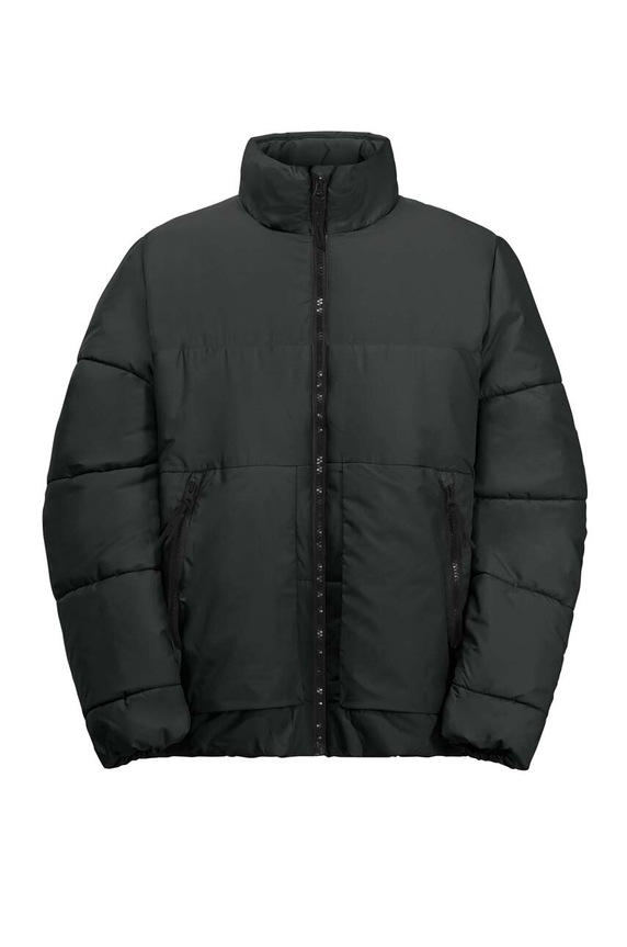 Jack Wolfskin kurtka dziecięca TEEN INS bez kaptura czarny 1610191