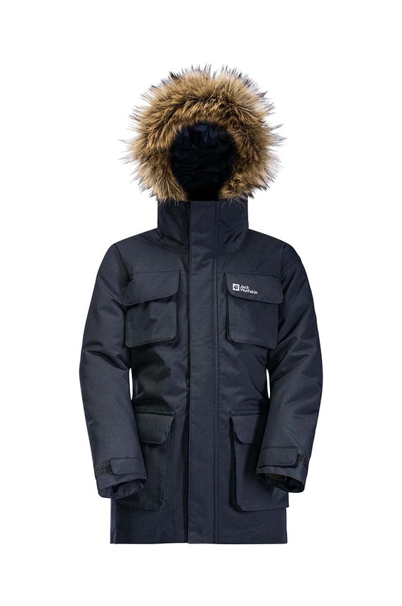 Jack Wolfskin kurtka dziecięca GLACIER PEA 1609082.92.152 granatowy AW23