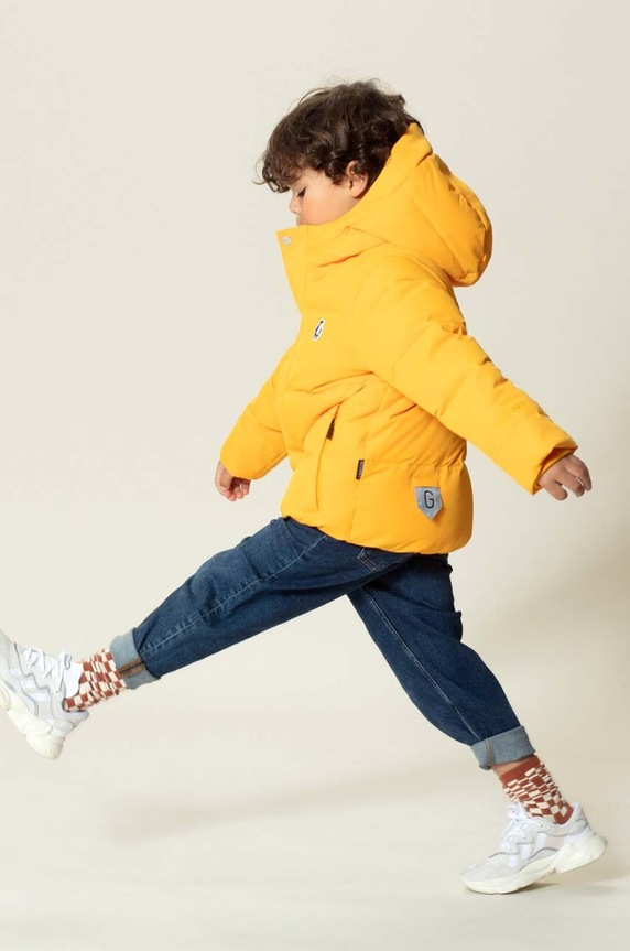 Gosoaky kurtka dziecięca DRAGON EYE 232.9.1.537 żółty
