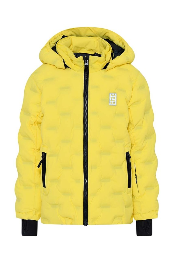 Lego kurtka narciarska dziecięca 22879 JACKET pozostałe żółty 22879.9BYX