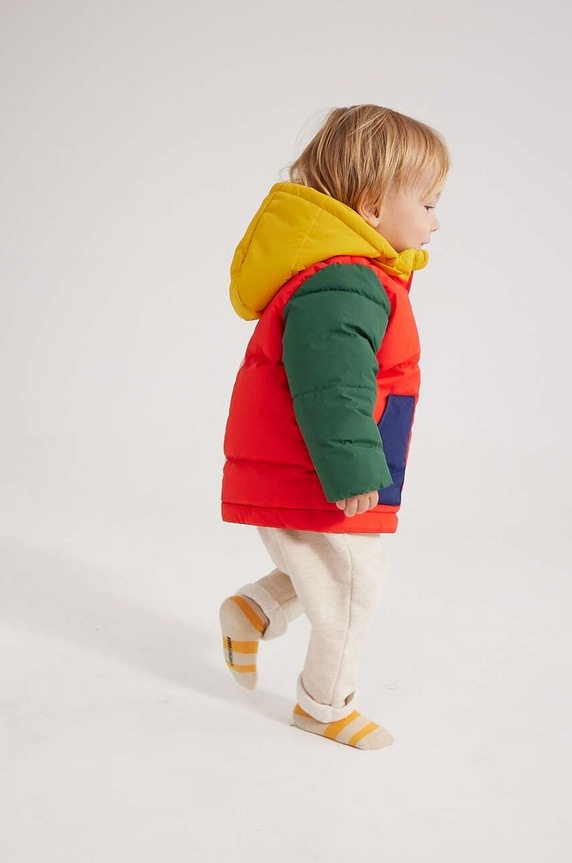 Μπουφάν μωρού Bobo Choses 223AB098 πράσινο