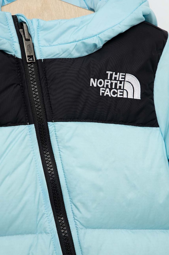 Chłopiec The North Face kombinezon puchowy niemowlęcy BABY 1996 RETRO NUPTSE ONE PIECE NF0A7WPF6S6 niebieski