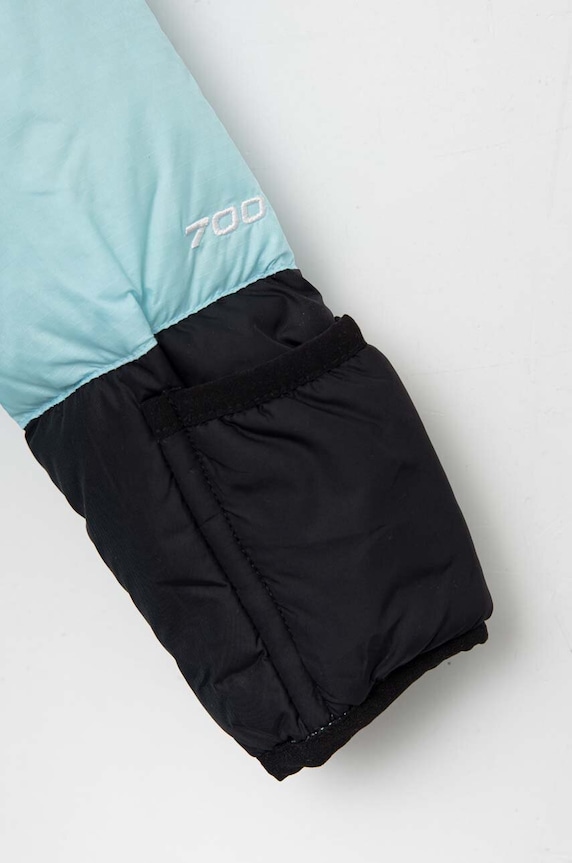 The North Face kombinezon puchowy niemowlęcy BABY 1996 RETRO NUPTSE ONE PIECE niebieski NF0A7WPF6S6