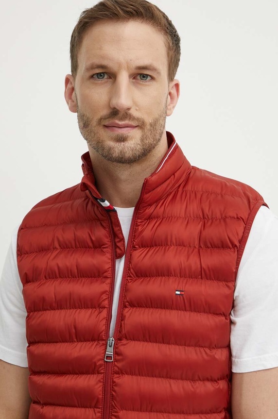 Tommy Hilfiger bezrękawnik czerwony MW0MW18762