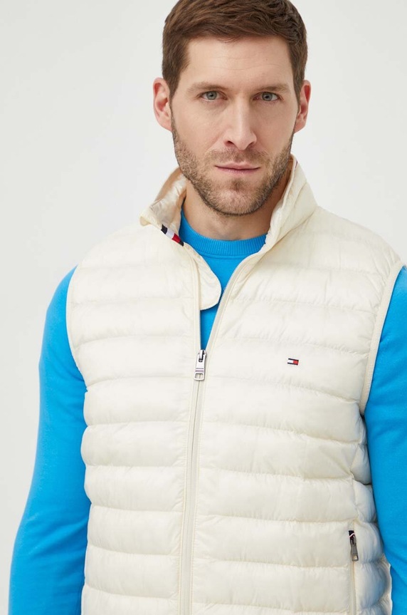 Tommy Hilfiger ujjatlan bézs MW0MW18762