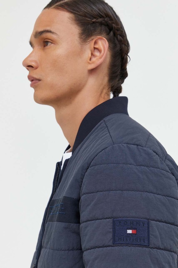 Tommy Hilfiger bomber dzseki sötétkék MW0MW33074
