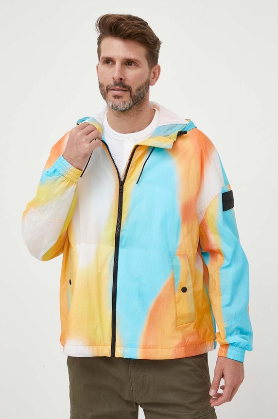 Calvin Klein Jeans rövid kabát nem szigetelt többszínű J30J323472