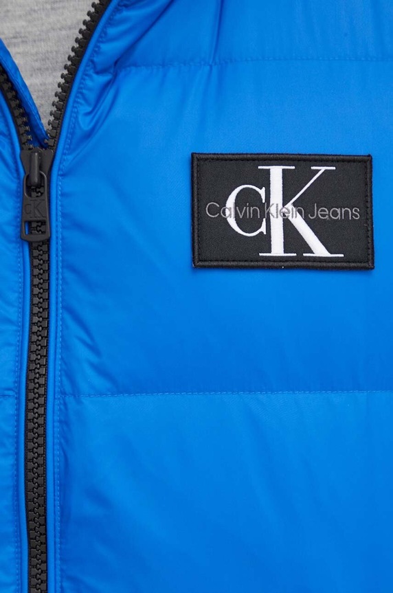 Pernati prsluk Calvin Klein Jeans J30J323473 plava