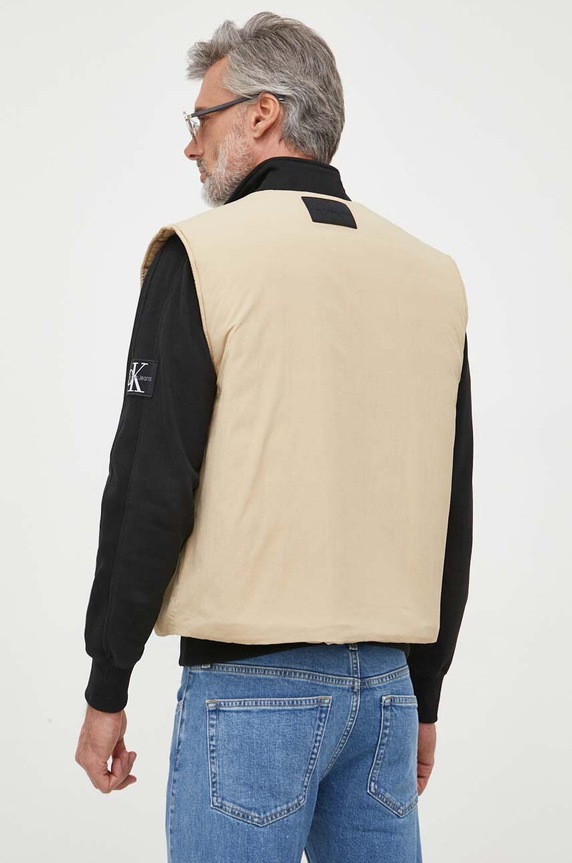 Oblečenie Vesta Calvin Klein Jeans J30J323700 béžová