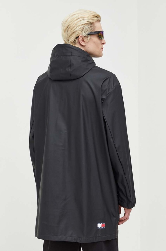 Ruházat Tommy Jeans rövid kabát DM0DM16582 fekete