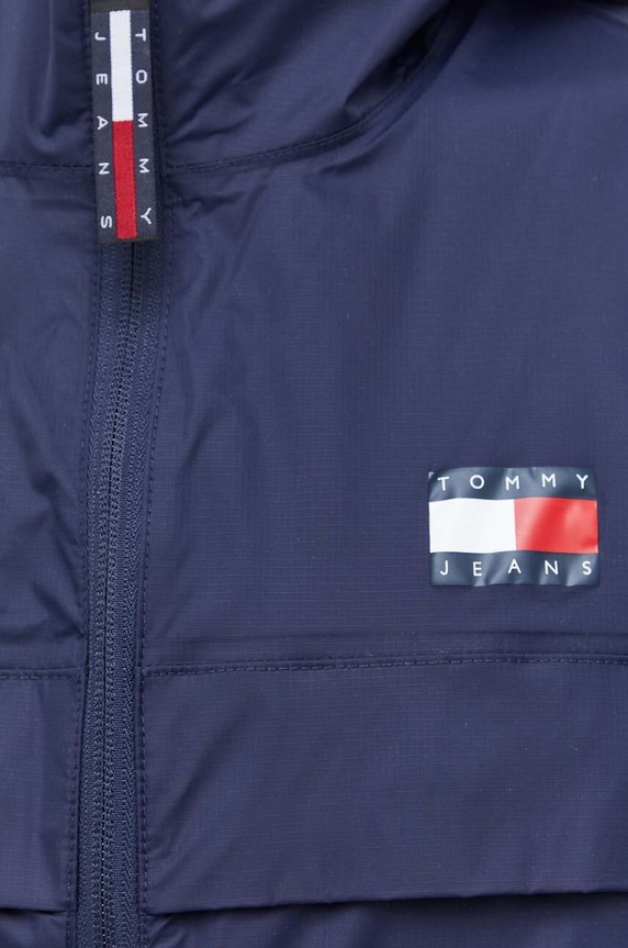 Tommy Jeans rövid kabát DM0DM16584 sötétkék