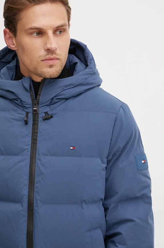 Tommy Hilfiger kurtka MW0MW33958 granatowy