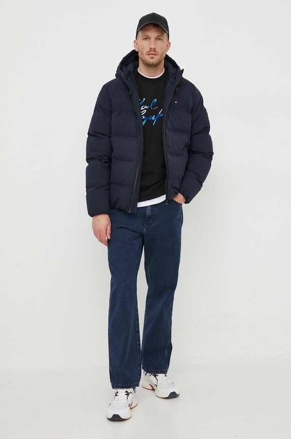 Jakna Tommy Hilfiger MW0MW33958 mornarsko plava AW24