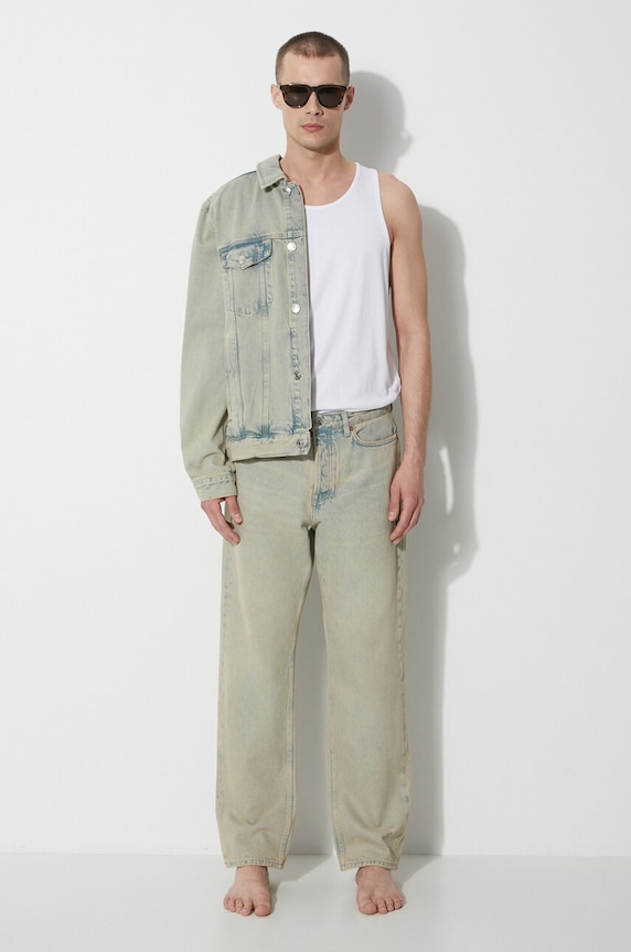 Samsoe Samsoe kurtka jeansowa M23200042 niebieski AW23