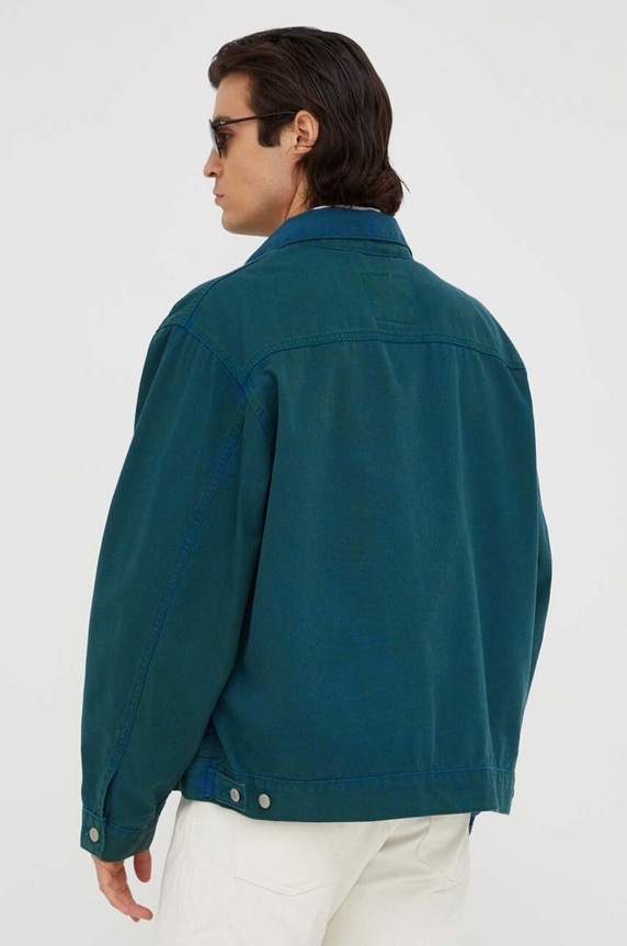 Odzież Levi's kurtka jeansowa A4820.0008 turkusowy