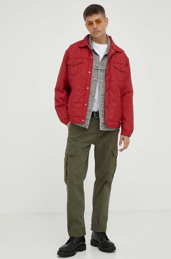 Levi's rövid kabát A6086.0003 piros AW23