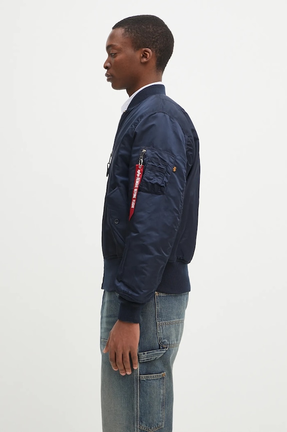 Clothing Alpha Industries jacket Bomber & Flightjackets MA-1 100101.07 navy