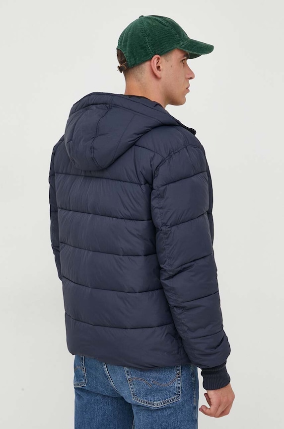 Ruházat Alpha Industries Hooded Puffer FD 118113.07 sötétkék