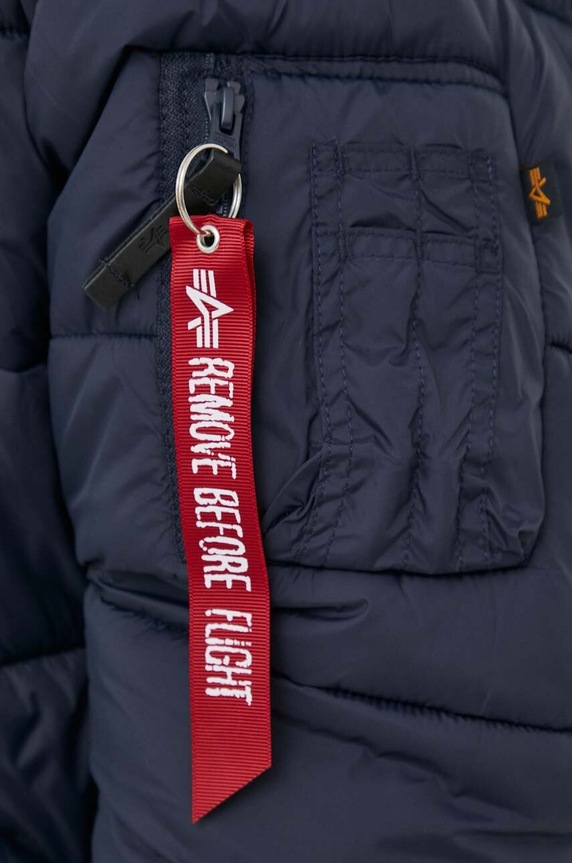 Alpha Industries Hooded Puffer FD 118113.07 sötétkék