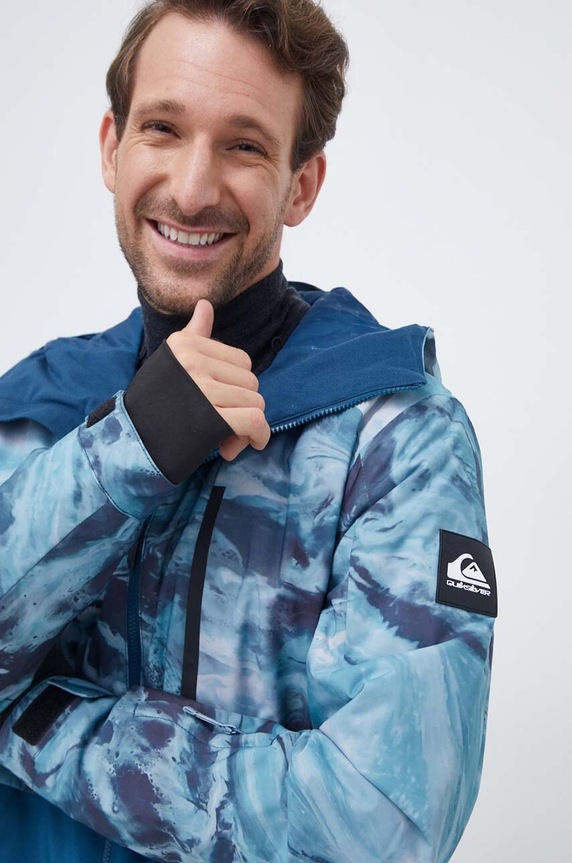 Quiksilver rövid kabát Mission kék EQYTJ03403