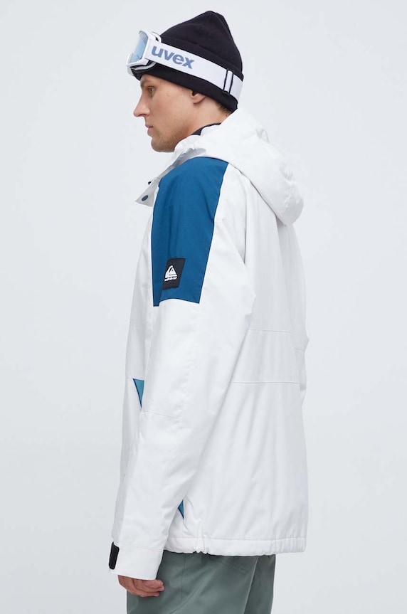 Odzież Quiksilver kurtka Radicalo EQYTJ03416 biały
